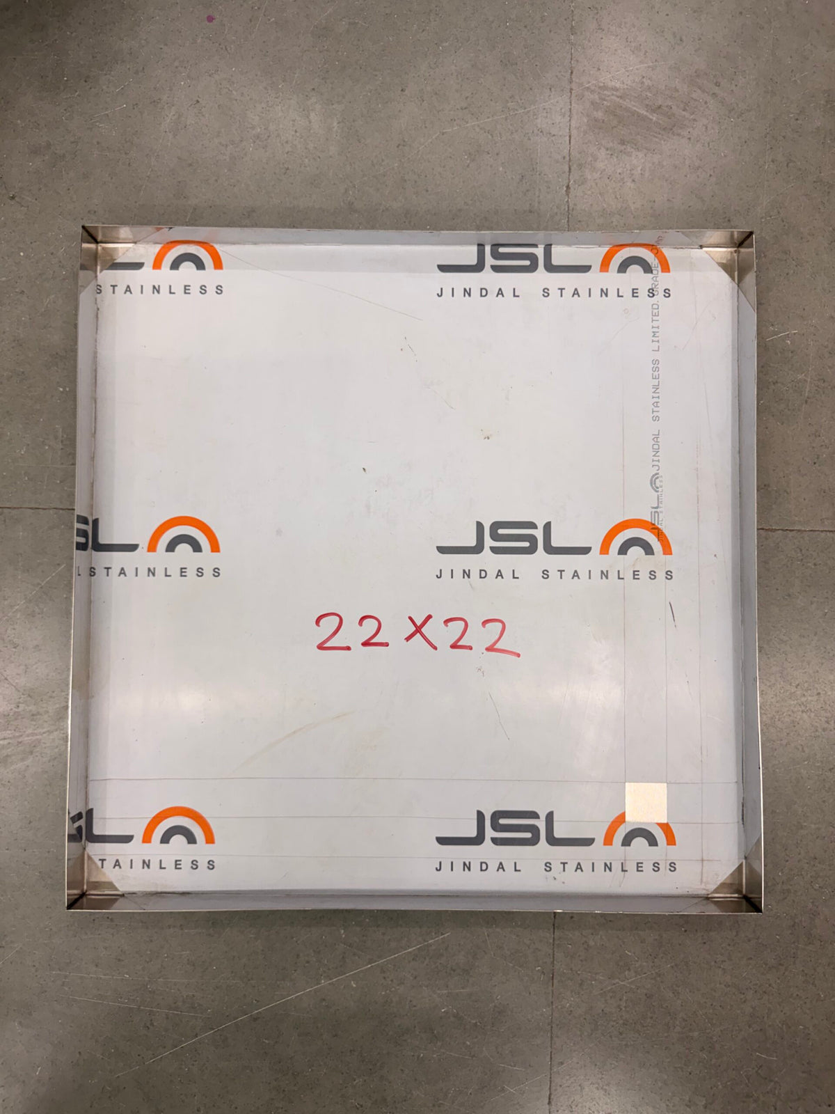 A Barfi cutting spare tray 22×22 inches (set of 3)